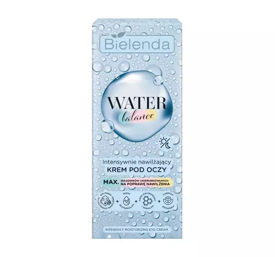 BIELENDA WATER BALANCE ИНТЕНСИВНО УВЛАЖНЯЮЩИЙ КРЕМ ПОД ГЛАЗА 15МЛ