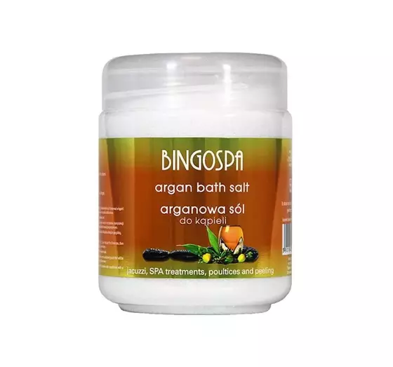 BINGOSPA СОЛЬ ДЛЯ КУПАНИЯ АРГАНОВАЯ 550Г