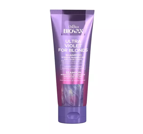 BIOVAX ULTRA VIOLET FOR BLONDS ШАМПУНЬ ДЛЯ ВОЛОС 200МЛ