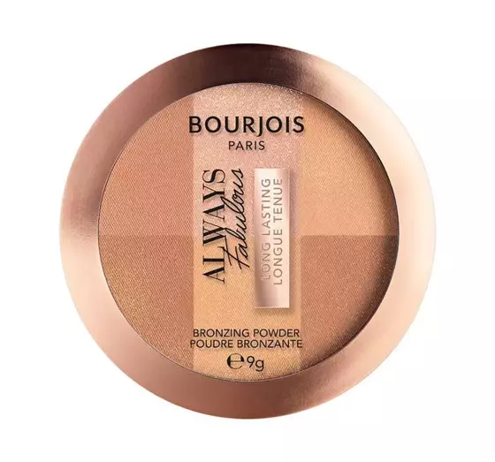 BOURJOIS ALWAYS FABULOUS БРОНЗЕР ДЛЯ ЛИЦА 001 MEDIUM 9Г