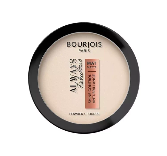 BOURJOIS ALWAYS FABULOUS МАТИРУЮЩАЯ ПУДРА ДЛЯ ЛИЦА 50 PORCELAIN 10Г