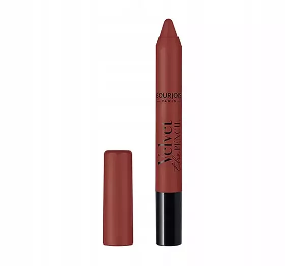 BOURJOIS VELVET THE PENCIL 2В1 ПОМАДА-КАРАНДАШ 10 BRUN DE FOLIE 3Г