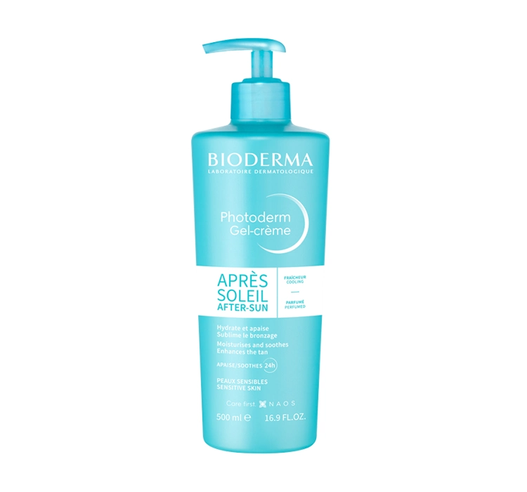 Bioderma Photoderm успокаивающий гель-крем для продлевания загара 500мл