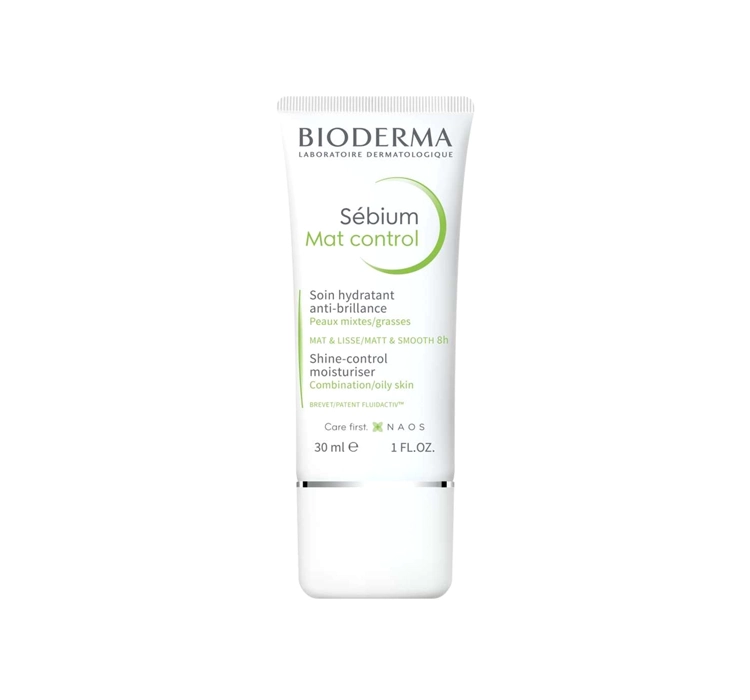 Bioderma Sebium Mat Control матирующе-разглаживающий крем для увлажнения лица 30 мл