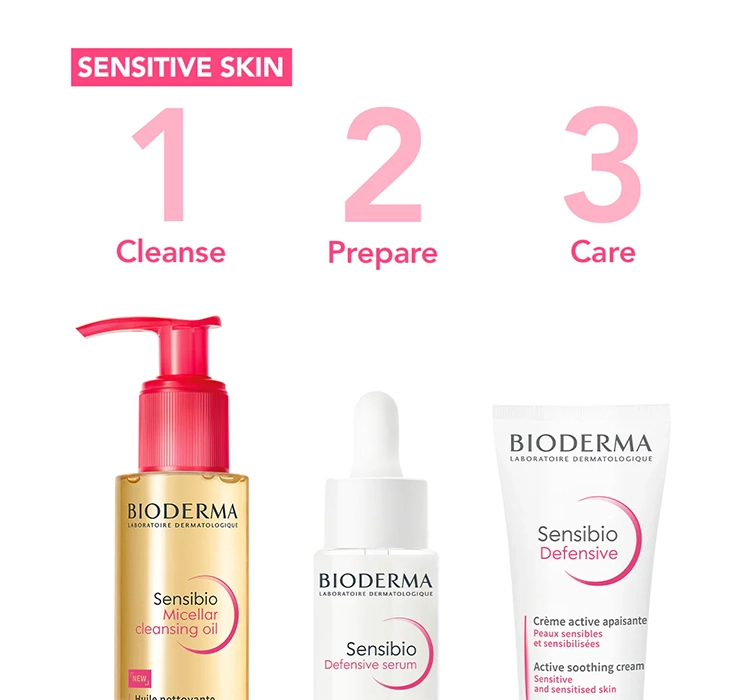 Bioderma Sensibio мицеллярное масло для очищения чувствительной кожи 150 мл