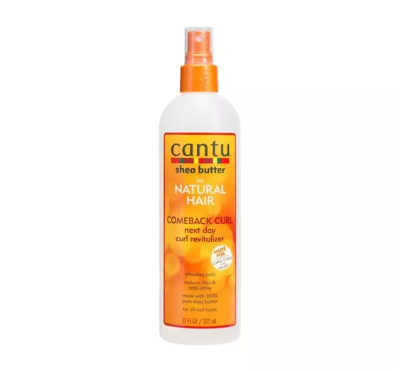 CANTU NATURAL HAIR СПРЕЙ ДЛЯ РЕАНИМАЦИИ ЛОКОНОВ И ВОЛН 355МЛ