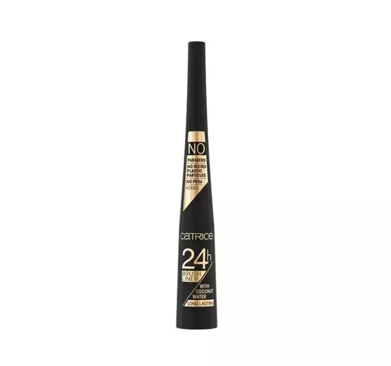 CATRICE 24H BRUSH LINER СТОЙКАЯ ПОДВОДКА 010 ULTRA BLACK 3ML