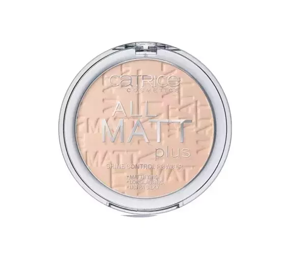 CATRICE МАТИРУЮЩАЯ ПУДРА ALL MATT TRANSPARENT 010