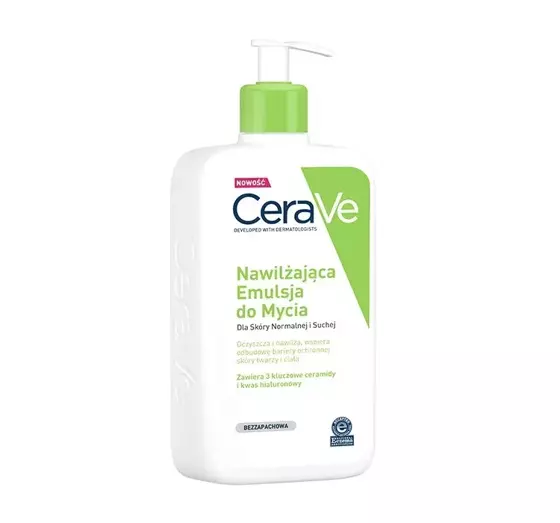 CERAVE УВЛАЖНЯЮЩАЯ ЭМУЛЬСИЯ ДЛЯ УМЫВАНИЯ СУХОЙ КОЖИ 473МЛ