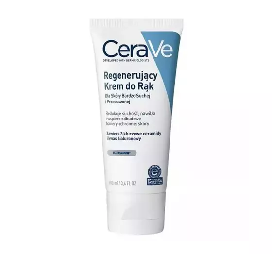 CERAVE ВОССТАНАВЛИВАЮЩИЙ КРЕМ ДЛЯ РУК ДЛЯ ОЧЕНЬ СУХОЙ КОЖИ 100ML