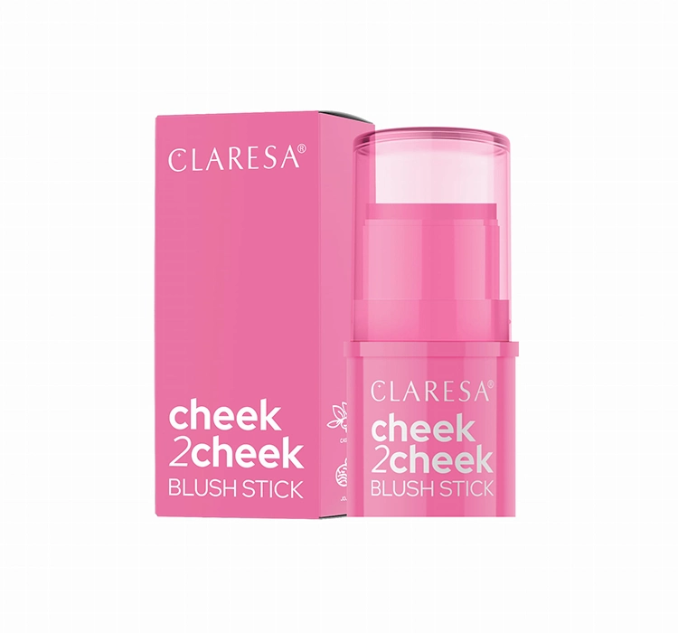 CLARESA CHEEK2CHEEK КРЕМОВЫЕ РУМЯНА ДЛЯ ЩЕК 01 CANDY PINK 6Г