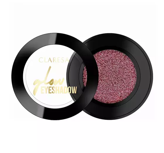 CLARESA GLOW EYESHADOW БЛЕСТЯЩИЕ ТЕНИ ДЛЯ ВЕК 08 BLUEBERRIES IN PLUM 1,2Г