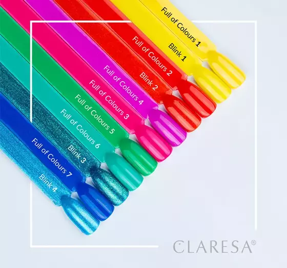 CLARESA SOAK OFF ГЕЛЬ-ЛАК BLINK 2 5Г