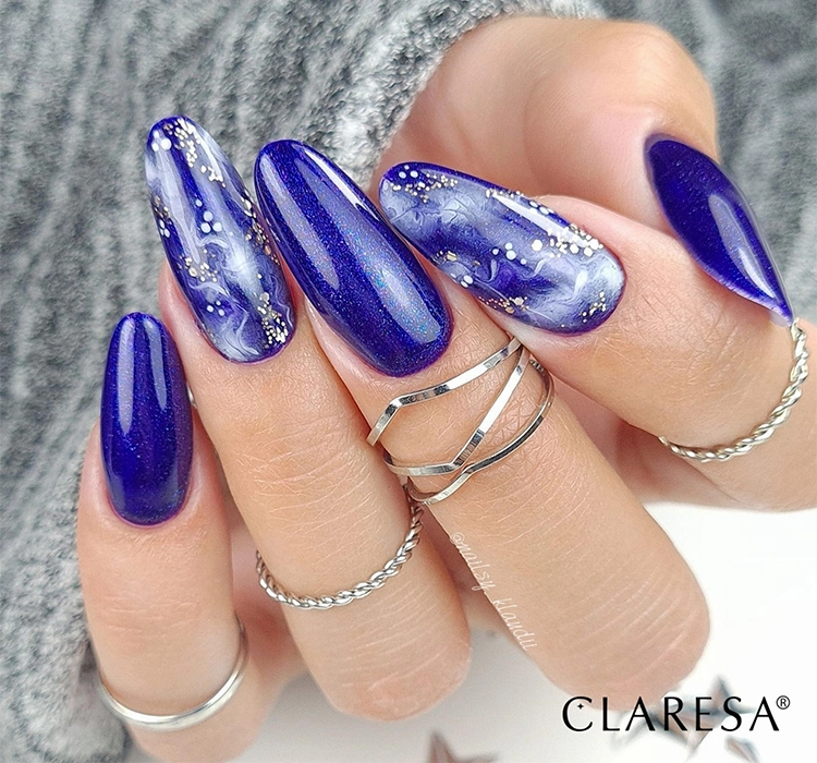 CLARESA SOAK OFF ГЕЛЬ-ЛАК GALAXY NAVY BLUE 5МЛ