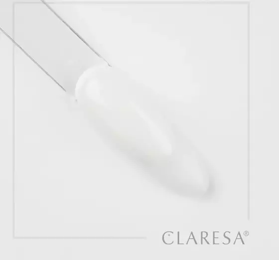 CLARESA SOFT & EASY ГЕЛЬ ДЛЯ НАРАЩИВАНИЯ НОГТЕЙ UV/LED MILKY WHITE 12Г