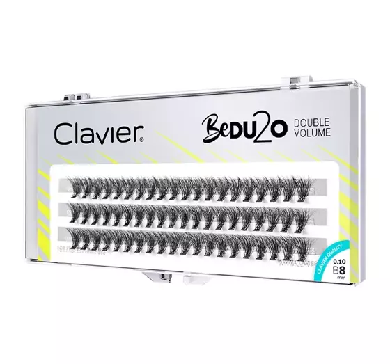 CLAVIER BEDU2O ПУЧКИ НАКЛАДНЫХ РЕСНИЦ 8ММ