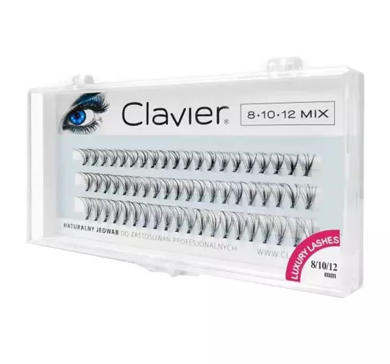 CLAVIER CLASSIC MIX НАКЛАДНЫЕ РЕСНИЦЫ ПУЧКИ 8 10 12MM