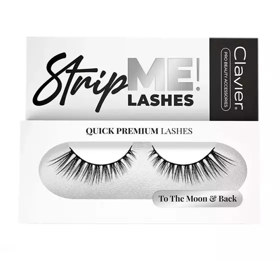 CLAVIER QUICK PREMIUM LASHES BY МАРТА ГОНСКАЯ ИССКУСТВЕННЫЕ ЛЕНТОЧНЫЕ РЕСНИЦЫ 801 TO THE MOON & BACK