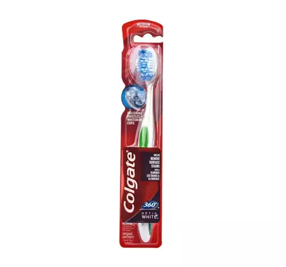 COLGATE 360 OPTIC WHITE ЗУБНАЯ ЩЕТКА MEDIUM