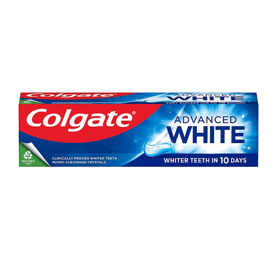 COLGATE ADVANCED WHITE ЗУБНАЯ ПАСТА 75МЛ