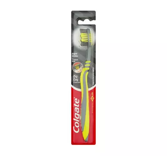 COLGATE ZIG ZAG CHARCOAL ЗУБНАЯ ЩЕТКА MEDIUM