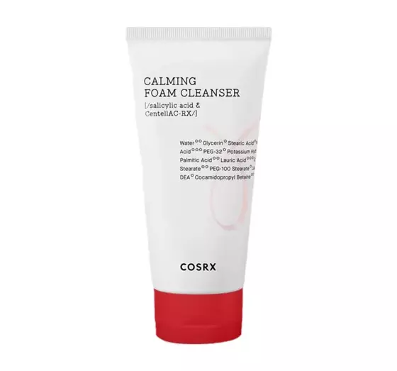 COSRX AC COLLECTION CALMING FOAM CLEANSER ПЕНКА ДЛЯ УМЫВАНИЯ ЛИЦА 150МЛ