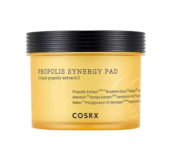 COSRX PROPOLIS SYNERGY PAD УВЛАЖНЯЮЩИЕ ДИСКИ ДЛЯ ЛИЦА С ПРОПОЛИСОМ 70ШТ. 