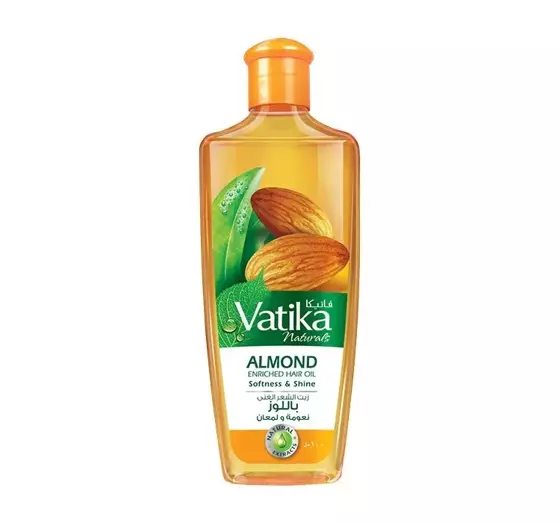 DABUR VATIKA NATURAL ALMOND МАСЛО ДЛЯ ВОЛОС 200МЛ