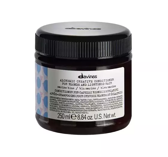 DAVINES ALCHEMIC CREATIVE ТОНИРУЮЩИЙ КОНДИЦИОНЕР ДЛЯ ВОЛОС MARINE BLUE 250МЛ