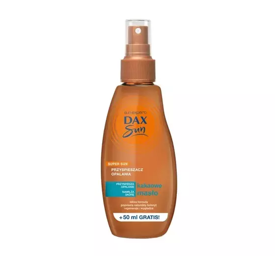 DAX SUN SPRAY УСКОРИТЕЛЬ ЗАГАРА С КАКАО-МАСЛО 200МЛ