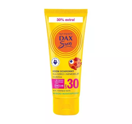 DAX SUN ЗАЩИТНЫЙ КРЕМ ДЛЯ ДЕТЕЙ И МЛАДЕНЦЕВ SPF30 75МЛ