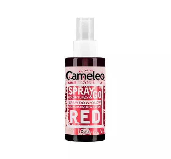 DELIA CAMELEO SPRAY&GO СПРЕЙ ДЛЯ ОКРАШИВАНИЯ ВОЛОС RED 150МЛ