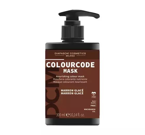 DIAPASON COSMETICS MILANO COLOURCODE ТОНИРУЮЩАЯ МАСКА ДЛЯ ВОЛОС MARRON GLACÉ  300МЛ