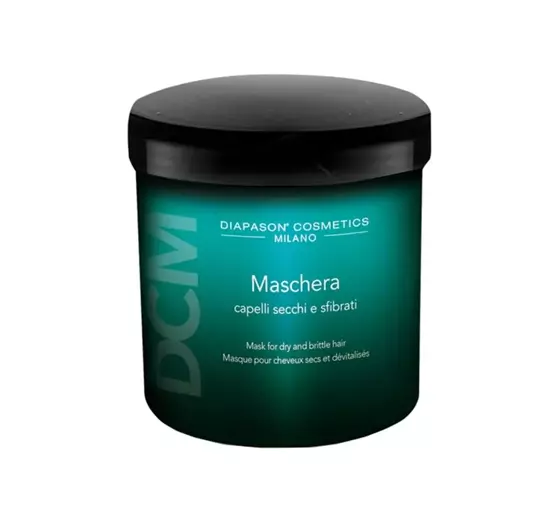 DIAPASON COSMETICS MILANO МАСКА ДЛЯ СУХИХ И ПОВРЕЖДЕННЫХ ВОЛОС 1000МЛ