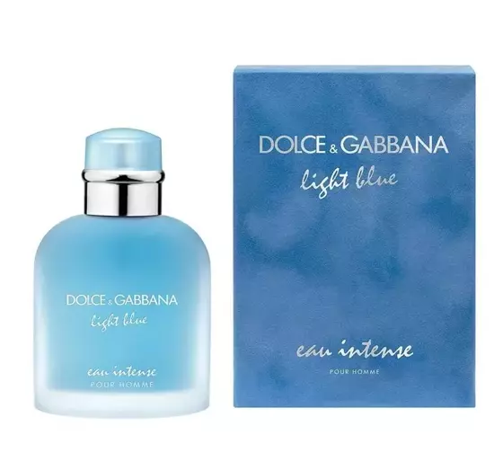 DOLCE & GABBANA LIGHT BLUE EAU INTENSE POUR HOMME ПАРФЮМИРОВАННАЯ ВОДА 100МЛ