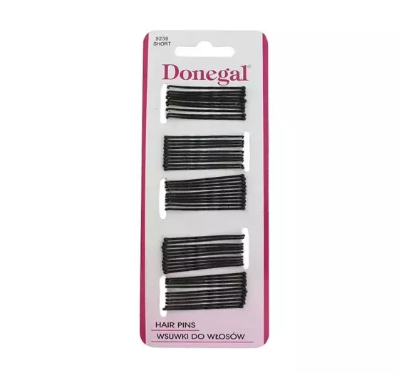 DONEGAL КОРОТКИЕ ШПИЛЬКИ ЧЕРНЫЕ 50 ШТУК (9239)