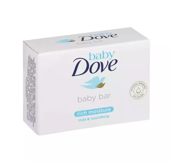 DOVE BABY RICH MOISTURE BABY BAR ТВЕРДОЕ МЫЛО ДЛЯ ДЕТЕЙ 75Г