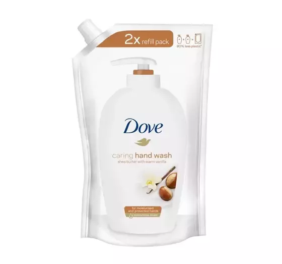 DOVE CARING HAND WASH SHEA BUTTER WITH WARM VANILLA ЖИДКОЕ МЫЛО ДЛЯ РУК 500МЛ