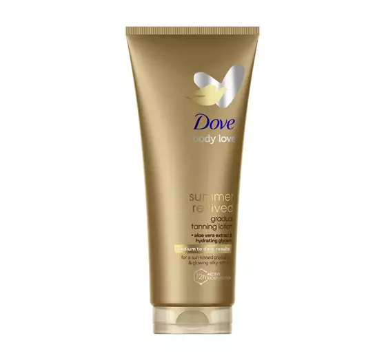 DOVE DERMA SPA SUMMER REVIVED БРОНЗИРУЮЩИЙ БАЛЬЗАМ ДЛЯ ТЕЛА ДЛЯ ТЕМНОЙ КОЖИ 200МЛ