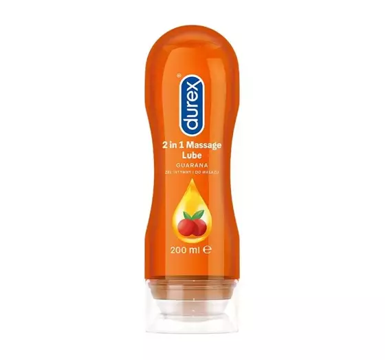 DUREX 2в1 ИНТИМНЫЙ ГЕЛЬ ДЛЯ МАССАЖА GUARANA 200МЛ