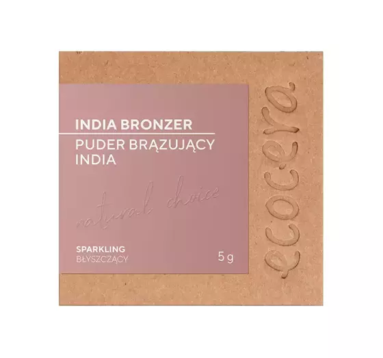 ECOCERA NATURAL CHOICE БРОНЗИРУЮЩАЯ ПУДРА ВКЛАД-РЕФИЛ К МАГНИТНОЙ ПАЛЕТКЕ INDIA 5Г