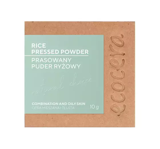 ECOCERA NATURAL CHOICE PUDER РИСОВАЯ ПУДРА ВКЛАД-РЕФИЛ К МАГНИТНОЙ ПАЛЕТКЕ 10Г