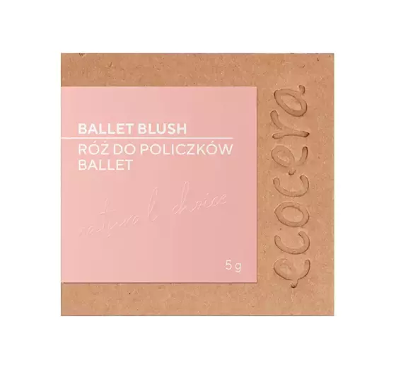 ECOCERA NATURAL CHOICE РУМЯНА ДЛЯ ЩЕК ВКЛАД-РЕФИЛ К МАГНИТНОЙ ПАЛЕТКЕ BALLET 5Г