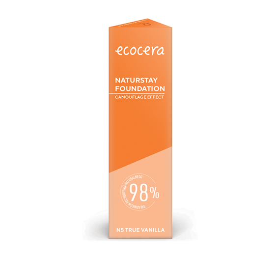 ECOCERA NATURSTAY CAMOUFLAGE EFFECT ТОНАЛЬНОЕ СРЕДСТВО ДЛЯ ЛИЦА N5 TRUE VANILLA 30МЛ