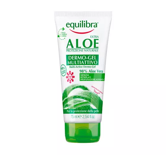 EQUILIBRA ALOE DERMO GEL МНОГОФУНКЦИОНАЛЬНЫЙ ГЕЛЬ С АЛОЭ 75МЛ