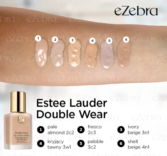 ESTEE LAUDER DOUBLE WEAR ТОНАЛЬНОЕ СРЕДСТВО PEBBLE 3C2