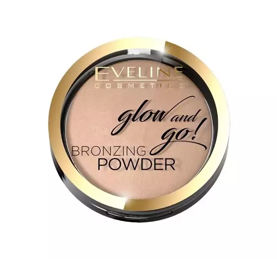 EVELINE GLOW&GO BRONZING POWDER БРОНЗИРУЮЩАЯ ЗАПЕЧЕННАЯ ПУДРА GO HAWAII 01 8,5Г