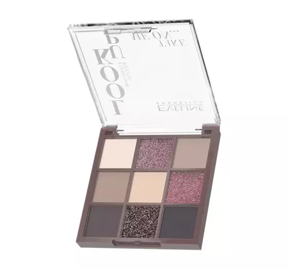 EVELINE LOOK UP EYESHADOW PALETTE ПАЛЕТКА ТЕНЕЙ ДЛЯ ВЕК TAKE ME ON 10,8Г