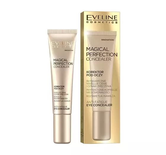 EVELINE MAGICAL PERFECTION CONCEALER КОНСИЛЕР ПОД ГЛАЗА 01 LIGHT 15МЛ