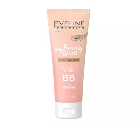 EVELINE MY BEAUTY ELIXIR BB КРЕМ PEACH COVER DARK 02 30МЛ